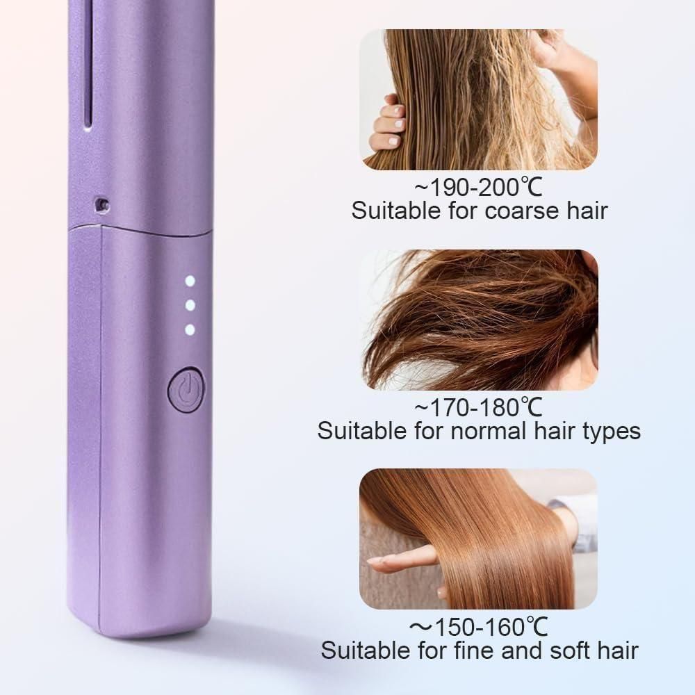 Mini Hair Straightener Cordless (QUALITY GUARANTEED)